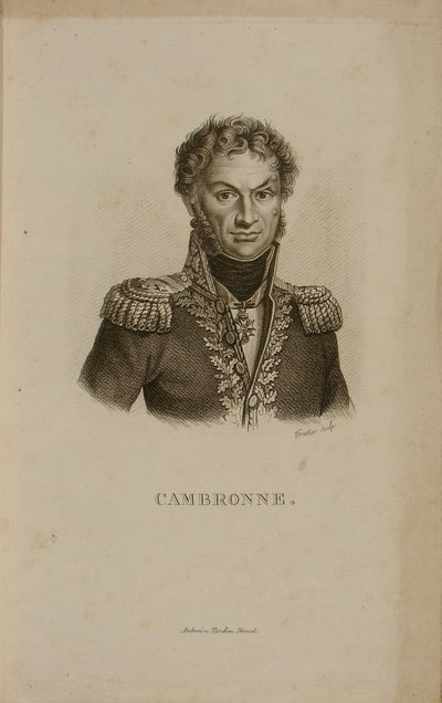 Portrait of General Etienne Cambronne (1770-1842) by Francois Seraphin Delpech